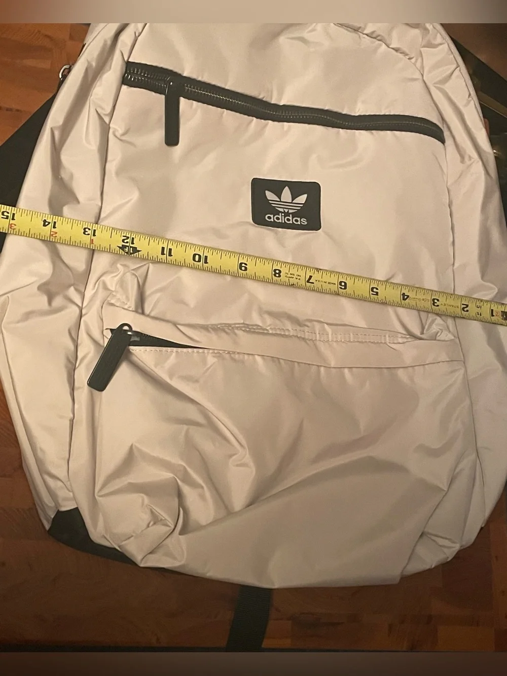 Adidas Cream Beige Backpack. New Without Tags. Excellent Condition Never Used